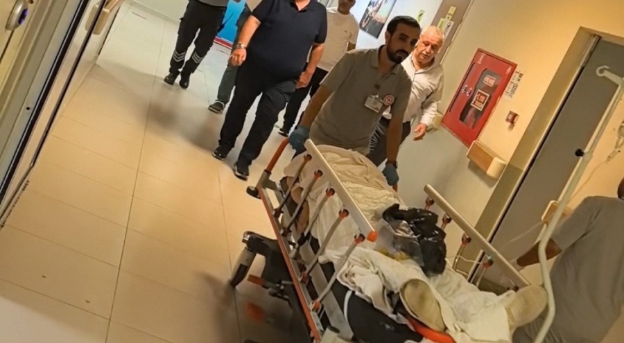 Bursa'da forkliftle çarpışan motosikletli ağır yaralandı