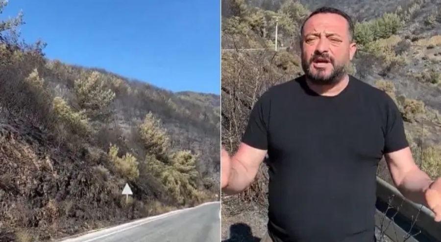 İzmir Ödemiş'te yangın kontrol altına alındı: 'Yanacak yer kalmadı'