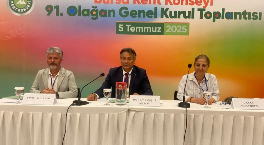 Bursa Kent Konseyi 91. Olağan Genel Kurulu'nda kentin 2050 vizyonu konuşuldu