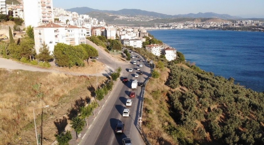 Gemlik-Kumla karayolunda trafik yoğun!