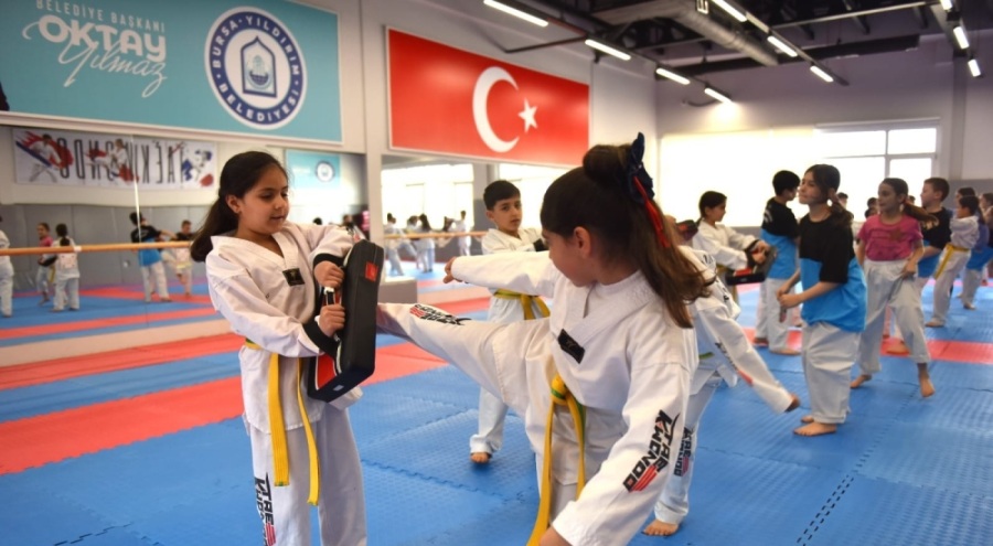Yıldırım yaz spor okullarında ikinci dönem başlıyor