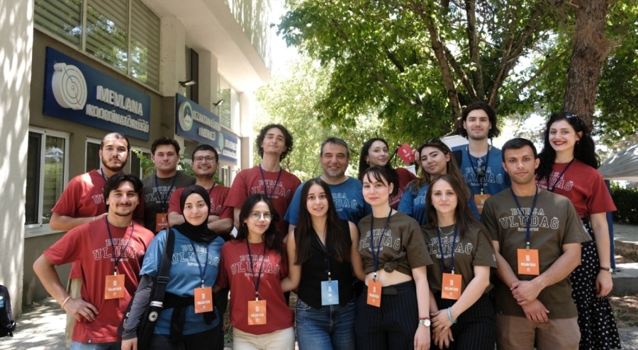 Erasmus öğrencilerine 'güle güle' etkinliği