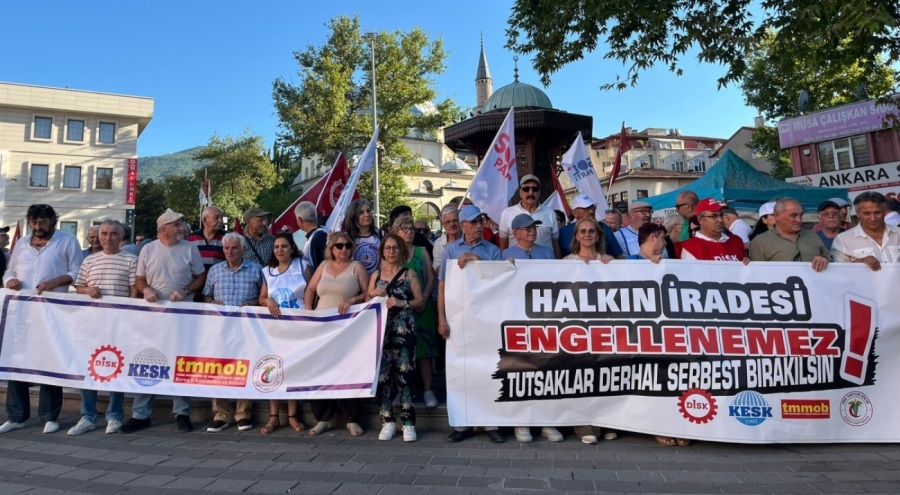 Bursa'da gözaltı ve tutuklamalara tepki!