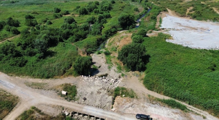 Kuraklık alarmı: İznik Gölü'nü besleyen Çakırca Deresi kurudu!
