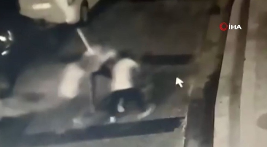 Döner bıçaklı dehşet! O anlar kamerada