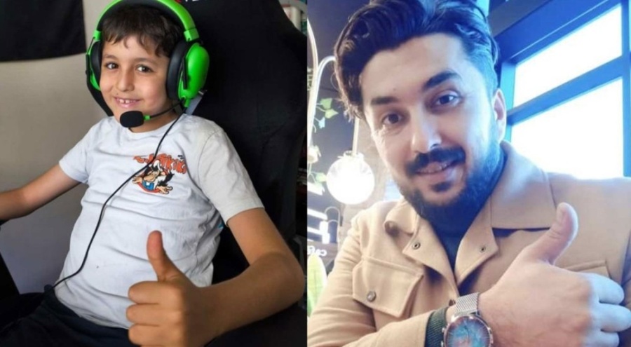 Lunapark dönüşü otomobil çarpan baba ve oğlu hayatını kaybetti