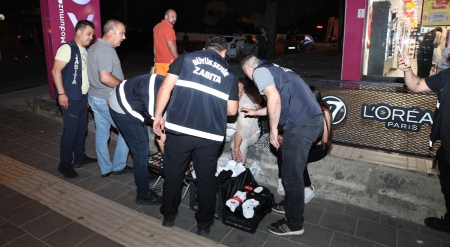 Nilüfer'de seyyar satıcılara operasyon!