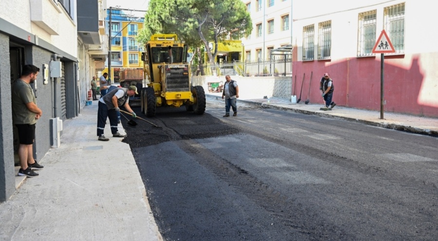 Karacabey'de asfalt seferberliği Selimiye Mahallesi'nden başladı