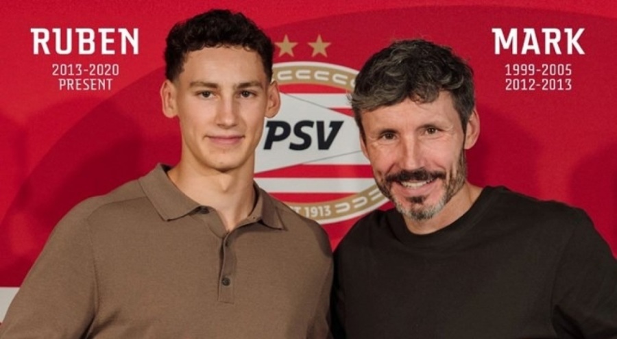 PSV, Mark van Bommel'in oğlu Ruben'i transfer etti