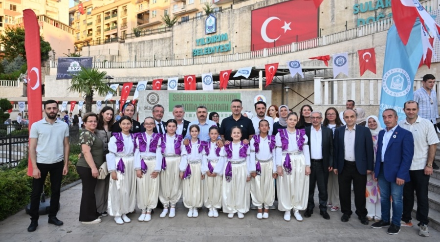 Srebrenitsa şehitleri Yıldırım'da anıldı!