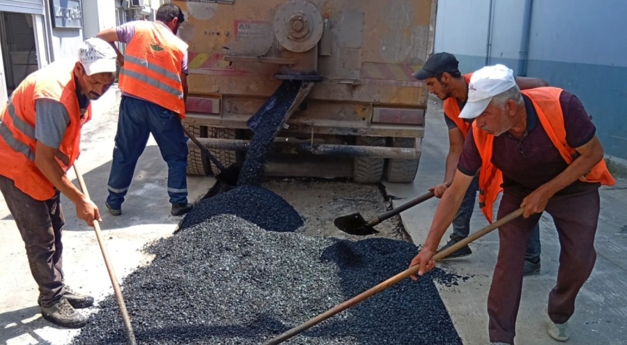 Osmangazi Belediyesi'nden güvenli ulaşım için asfalt çalışması