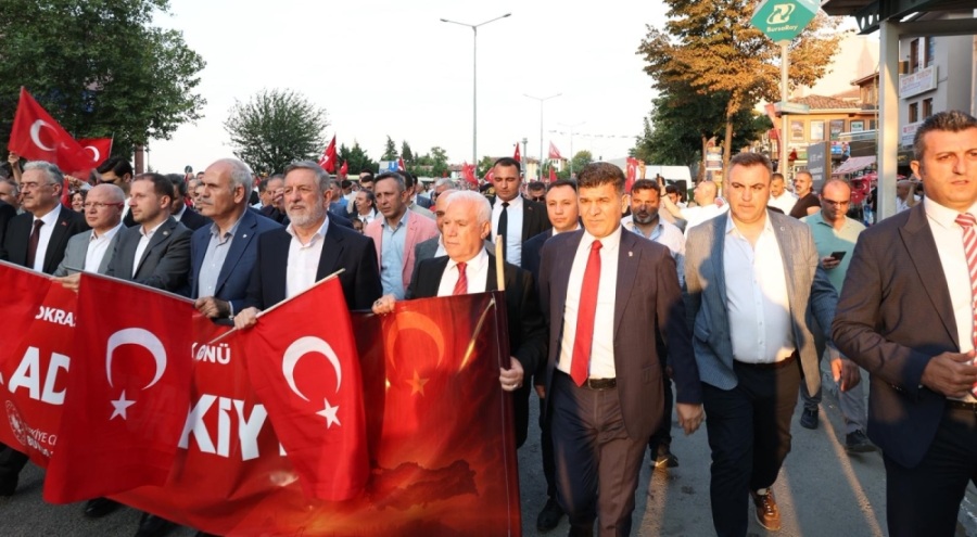 15 Temmuz, Bursa'da çeşitli törenlerle anıldı