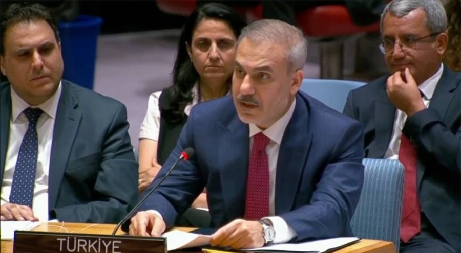 Fidan'dan BM Güvenlik Konseyi'nde 'Gazze' tepkisi