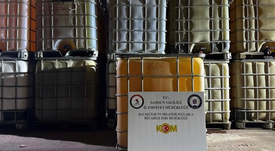 11 bin litre kaçak akaryakıt ele geçirildi