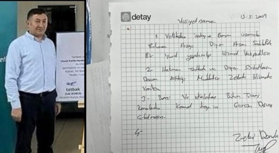 Mal varlığını FETÖ'ye bırakmış! Vasiyeti çıktı...