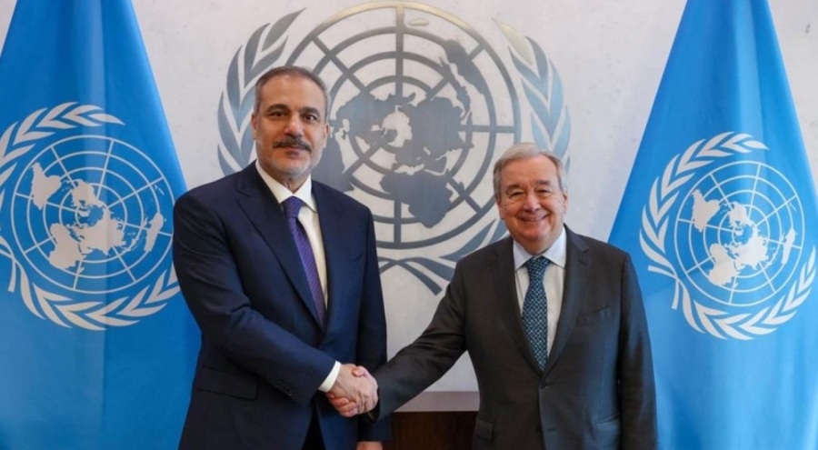 Bakan Fidan, Guterres ile görüştü