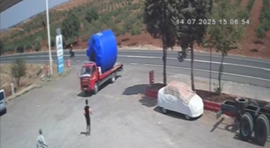 El frenini çekmeyi unuttu, faciadan dönüldü