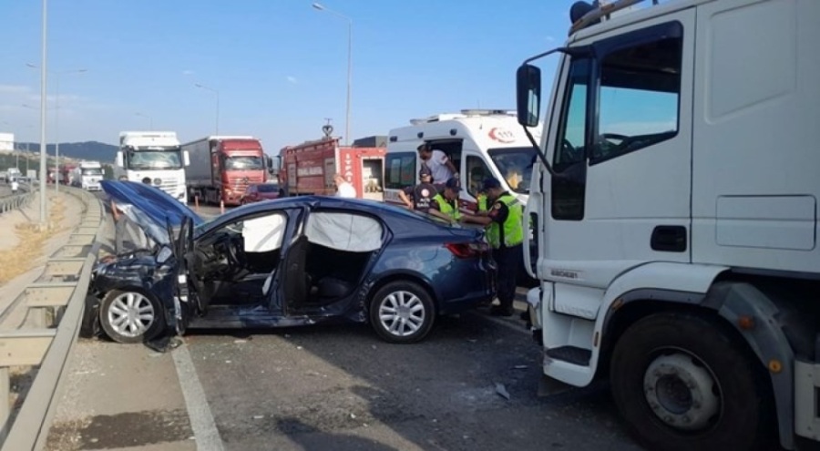 Geyve Belediye Başkanı Yıldız Bilecik'te kaza geçirdi