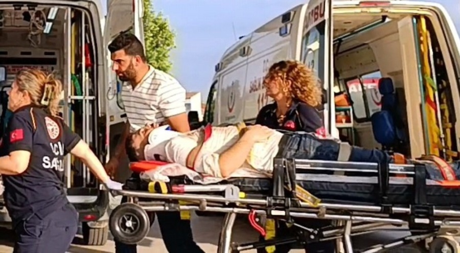 Bursa'da asansör boşluğuna düştü!