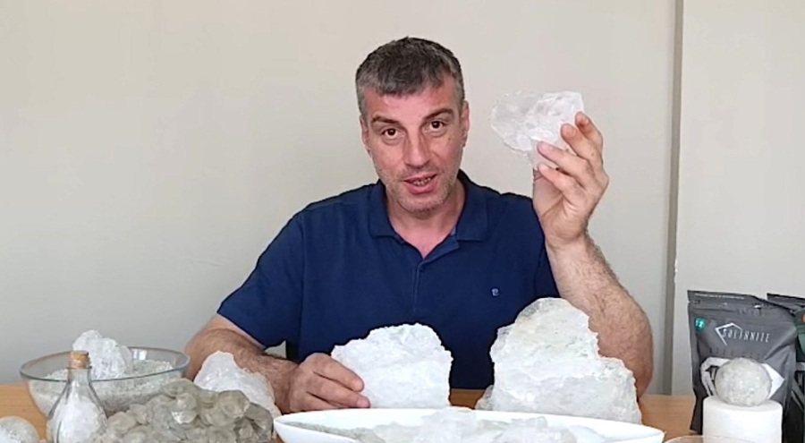 Tuz uzmanı olan Ercoşkun gurme tuzları anlattı