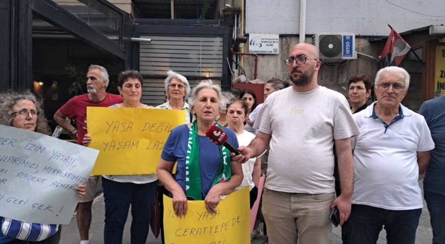 Artvinlilerden maden yasasına tepki!