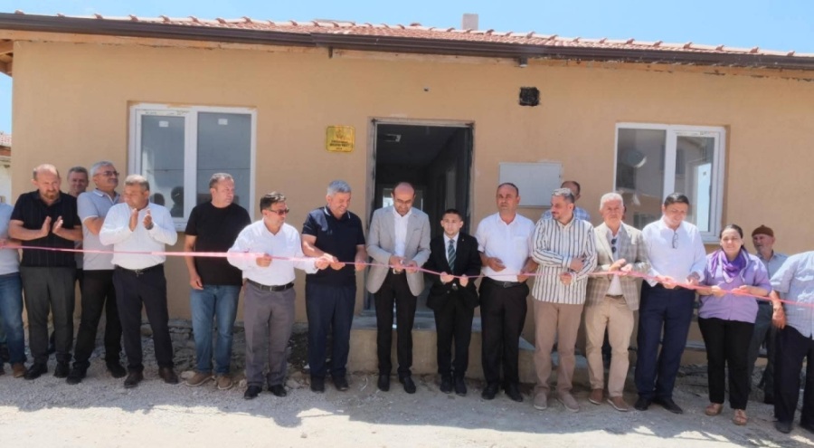 Orhaneli'nde Demirci Mahallesi Hizmet Binası'nın açılış töreni yapıldı