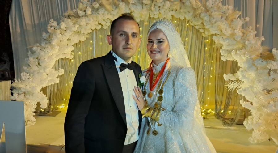 Hakim çift İznik'te evlendi