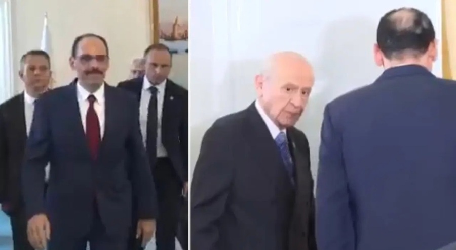MİT Başkanı Kalın ile MHP lideri Bahçeli bir araya geldi