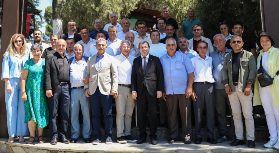 Gemlik'te muhtar büyükşehir dayanışması gerçekleşti