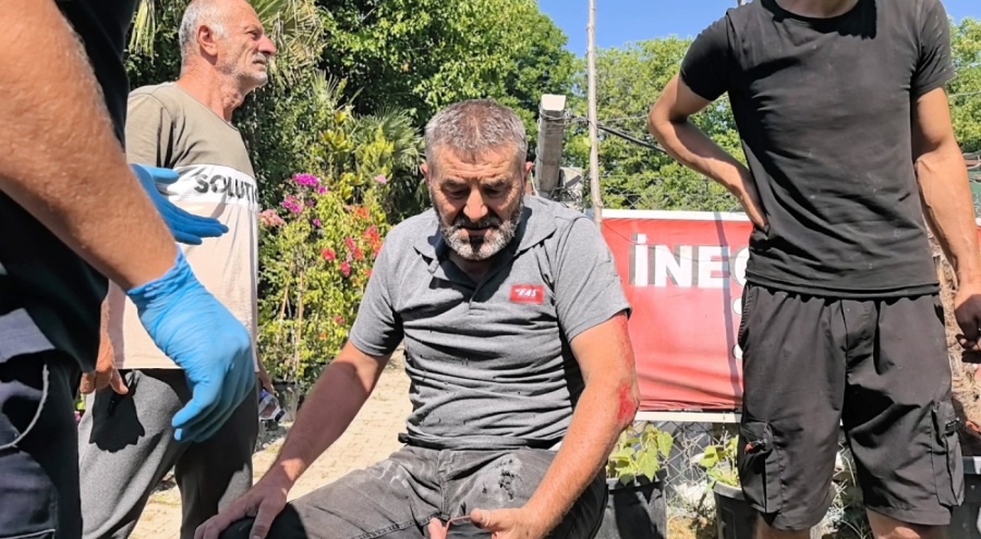 Bursa'da çarptığı köpek ölen motosikletli yaralandı