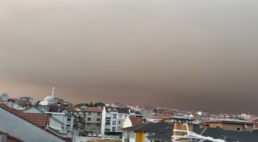 Bilecik'te çıkan yangın Bursa'da duman kokusu ve kül etkisi yarattı!