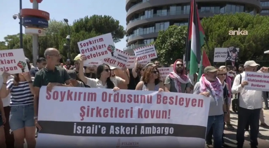 İsrail'i protesto eden 8 gençten 1'i tutuklandı, 1'ine ev hapsi verildi, 6'sı adli kontrolle serbest