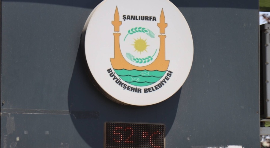 Şanlıurfa'da termometreler 52 dereceyi gösterdi