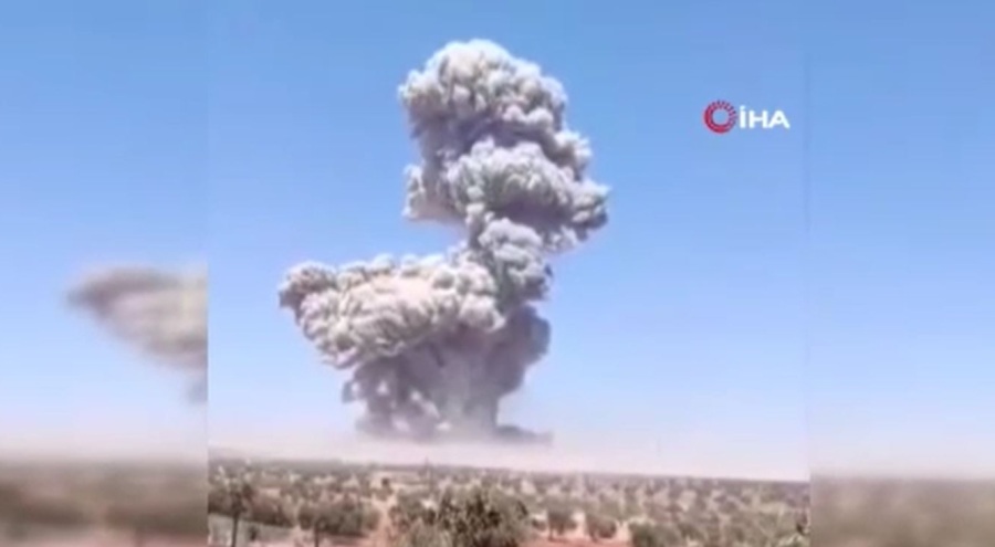İdlib'de patlama
