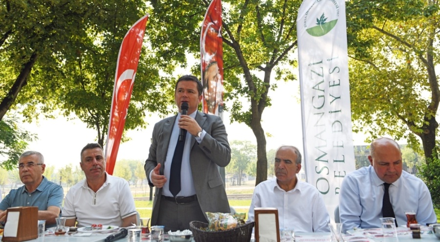 Osmangazi Belediye Başkanı Aydın: "Bizim tek derdimiz var; o da vatandaşa hizmet"