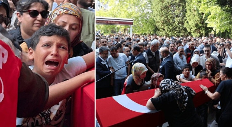 Eskişehir'deki orman yangınında şehit olan Eyüp Dereli'nin oğlu yürekleri dağladı!