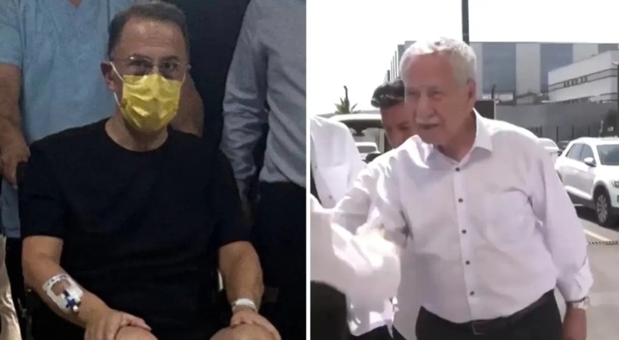 Bülent Arınç'tan, Murat Çalık'a ziyaret: 'Herkese insaf, merhamet, vicdan tavsiye ediyorum'