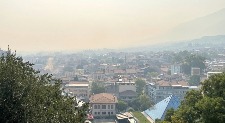 Bursa semalarında yangın izleri! Kül taşınımı bir haftadan fazla sürebilir
