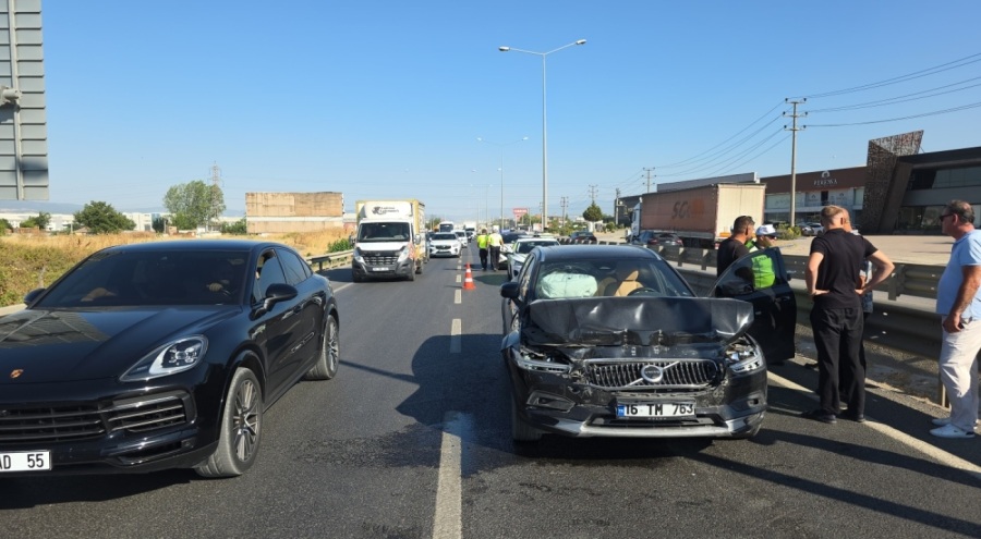 Bursa'da zincirleme kaza!