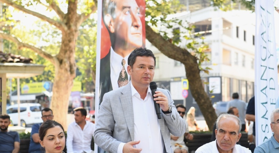Osmangazi Belediye Başkanı Aydın'dan 5 mahalleye müjde