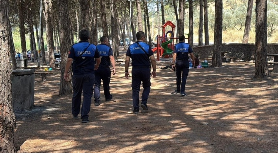 Gemlik'te mesire alanlarında zabıtadan sıkı denetim