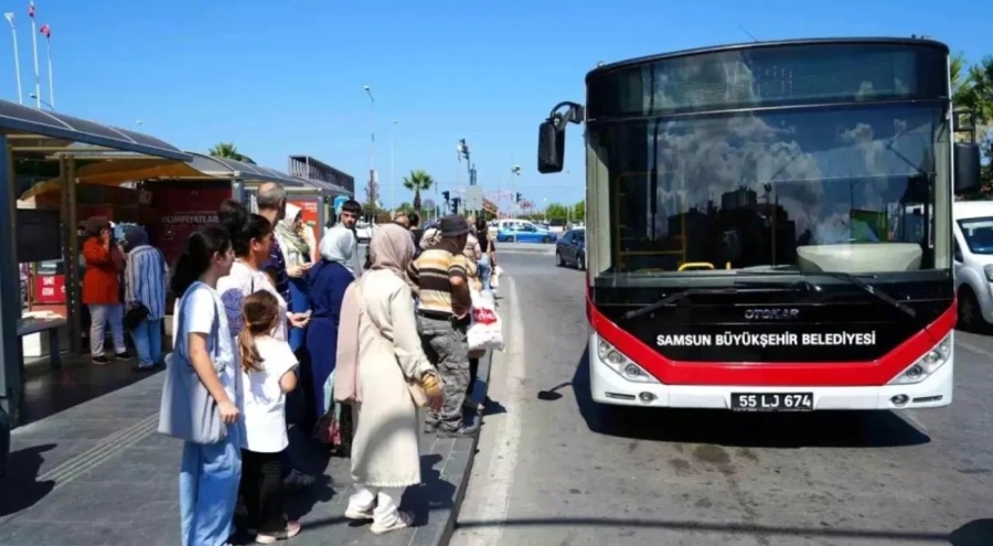 Samsun'da toplu ulaşıma zam yapıldı!
