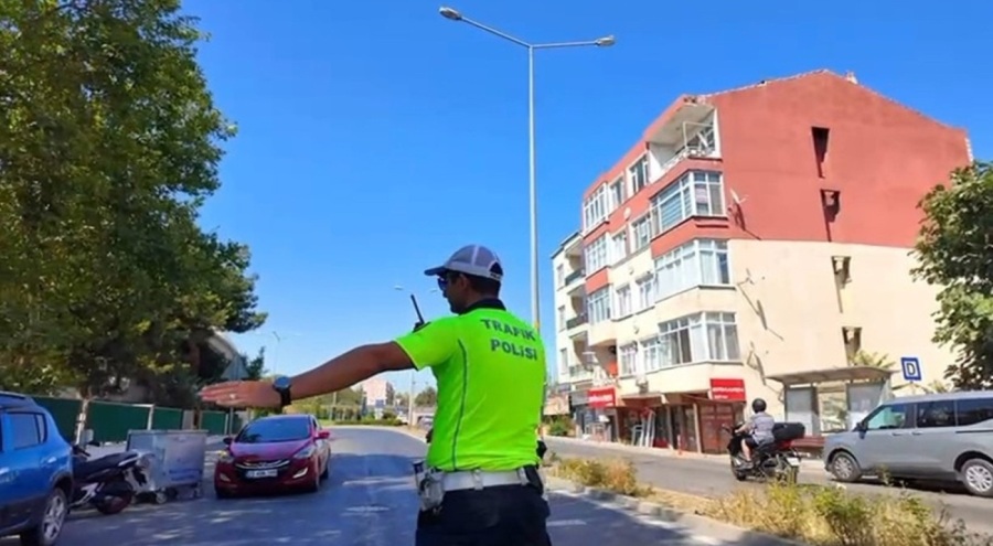 Tekirdağ'da 11 ilçede eş zamanlı huzur uygulaması yapıldı