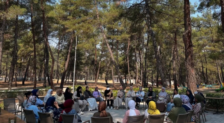 Orhaneli'de uluslararası yaz kampı düzenlendi