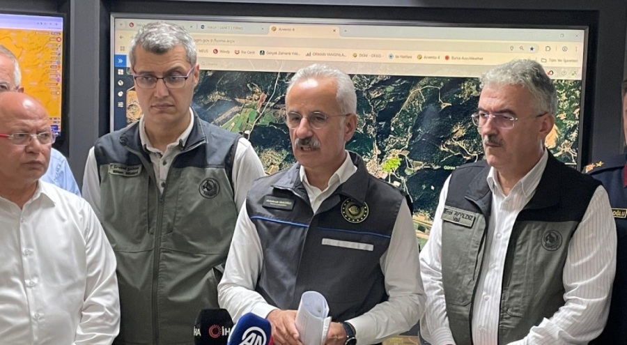 Bakan Uraloğlu Bursa'dan son durumu açıkladı