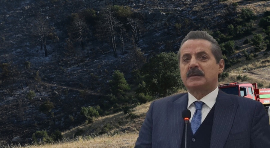 Faruk Çelik: "Yanan yer Bursa ovasının meyve deposu, 3 önemli OSB'nin olduğu alanla iç içe"