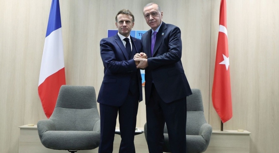 Cumhurbaşkanı Erdoğan Macron'a Filistin tebriki