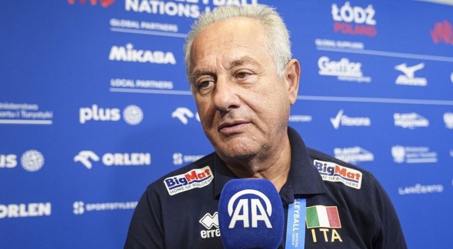 İtalya Kadın Milli Voleybol Takımı Başantrenörü: "Şampiyon olduğumuz için çok mutluyuz"