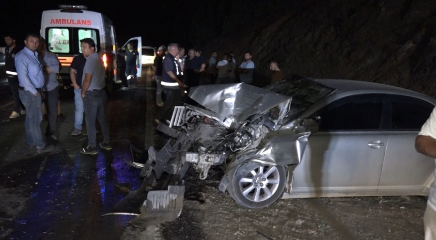 Bursa'daki yangına yardım için yola çıkan baba-oğul kaza yaptı