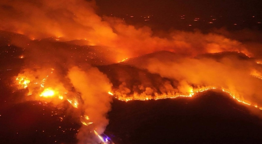 Bursa'da yanan alan için "ÇED gerekli değil" kararı alınmış! Maden sahası ilan edilmiş